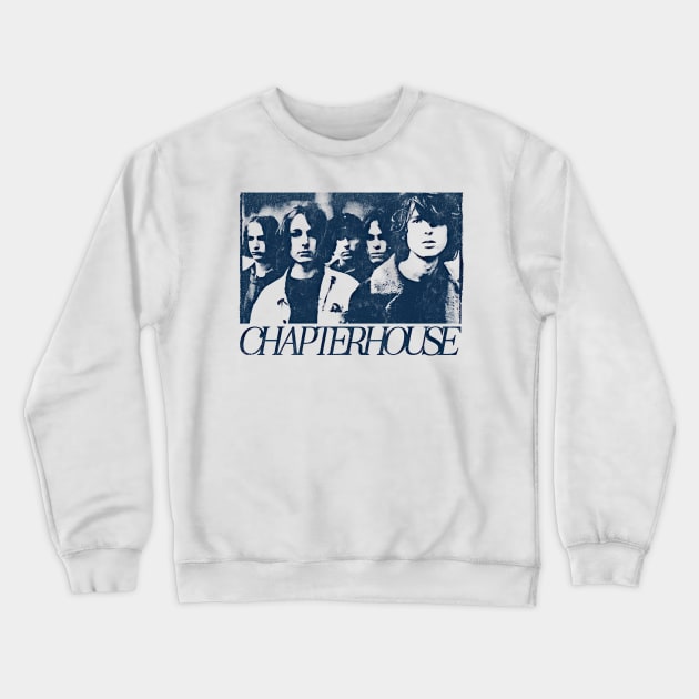 Chapterhouse • • 90s Retro Aesthetic Design Crewneck Sweatshirt by unknown_pleasures